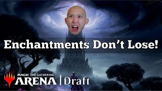 Enchantments Dont Lose  Wilds Of Eldraine Draft  MTG Arena [upl. by Gibbie644]