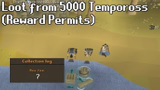 Loot from 5000 Tempoross Reward Permits [upl. by Atilam23]