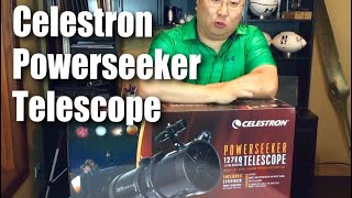 How to Assemble the Celestron 127EQ PowerSeeker Telescope [upl. by Ahsiadal]