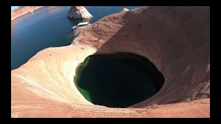 81 ft Cliff Jump at the Toilet Bowl Lake Powell UtahArizona GoPro Part 1 [upl. by Valentia]