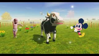 LA VACA LOLA 🐮 REMIX  Señora Vaca 🐄 Bailando  Canciones De La Granja De Zenon 1  Parte 18 [upl. by Tori406]