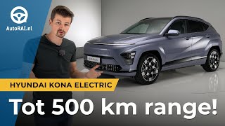 WALKAROUND nieuwe Hyundai KONA ELECTRIC in Nederland  AutoRAI TV [upl. by Nabois]