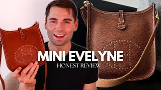 HERMES BAG 101 MINI EVELYNE TPM  UPDATED Indepth Review 2023 [upl. by Ijar86]