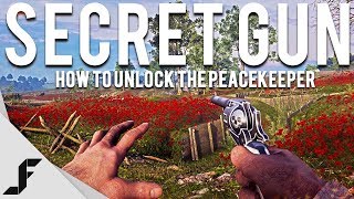 Secret Gun in Battlefield 1 How to unlock the Peacekeeper [upl. by Tadeo]