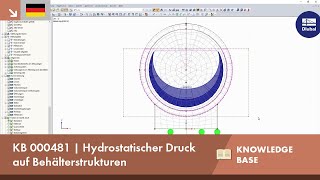 KB 000481  Hydrostatischer Druck auf Behälterstrukturen [upl. by Annahael]