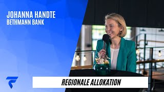 Johanna Handte von der Bethmann Bank „Die regionale Allokation wird wichtiger denn je“ [upl. by Laverna]