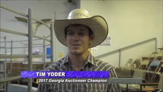 TIM YODER  World Class Auctioneer [upl. by Ylsew227]