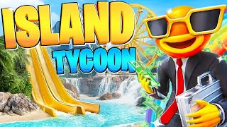 PRİVATE İSLAND TYCOON 🏝️ FORTNITE 218 [upl. by Haidebej]