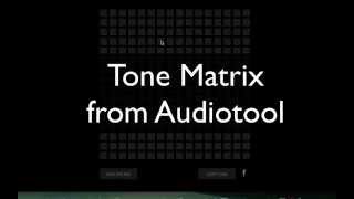 Tone Matrix from Audiotool [upl. by Sollows]