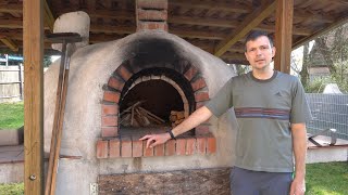 Holzofen Oster  Backtag 2020 Pizza und Brot [upl. by Weirick]