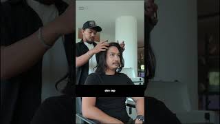 LEAF HAIRCUT  gaya rambutLEAF HAIRCUT  hair idol studio [upl. by Gautious472]