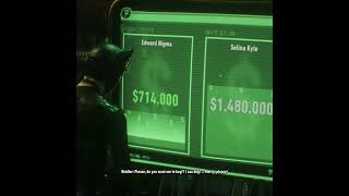 Catwoman Robs Riddler  Batman Arkham Knight [upl. by Leanora131]