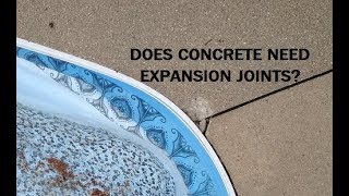 Does concrete need expansion joints [upl. by Belshin]