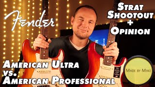 Strat Shootout  Opinion Fender American Professional vs American Ultra vs Deluxe Lone Star [upl. by Wooldridge]