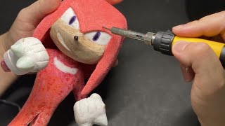 3d pen 3D펜 장인 사나고님이 만든 소닉 친구 만들기  Making Knuckles in Sonic with 3D pen [upl. by Tomas]