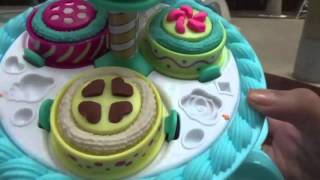 Play Doh Cake Makin Station Bakery Playset by Sweet Shoppe CreatableColorful Makeable Fun [upl. by Llennehc]