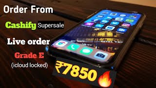 iphone XR grade E live order for A subscriber How to purchase Grade wise phone in Cashify supersale [upl. by Stargell6]