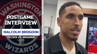 Malcolm Brogdon MOVING ON From Celtics Trade  Wizards Postgame [upl. by Zenas483]