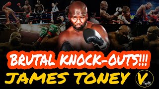 10 James Toney Greatest Knockouts [upl. by Haymes]