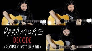 Paramore  Decode Acoustic Instrumental Version [upl. by Mchenry455]