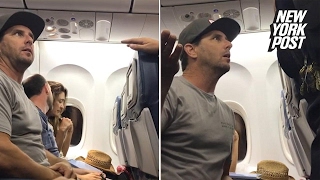 Delta Flight Attendant Tells Dad To Give Up His Kids Seat or Go To Jail  New York Post [upl. by Saitam]