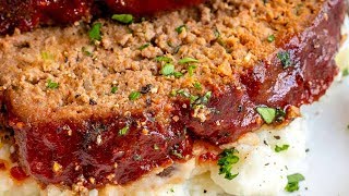 BEST Meatloaf Recipe [upl. by Silliw]