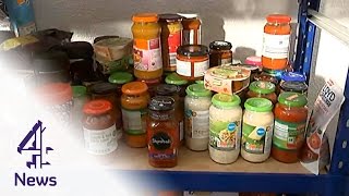 Feeding Britain Food banks on the rise as hunger stalks the UK  Channel 4 News [upl. by Caitlin]