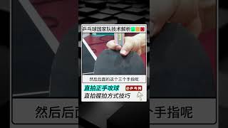 直拍横打握拍难以掌握？没有国乒的方法永远难进步 乒乓球 tabletennis 湿父乒乓球教学 [upl. by Carrillo]