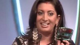 Smriti Irani Won The Best Actress Popular TheITAAwards2005 [upl. by Ducan]