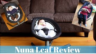 Nuna Leaf Review  Baby Swing [upl. by Htinek]