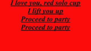 Red solo cup  Toby keith  Lyrics [upl. by Tekla137]