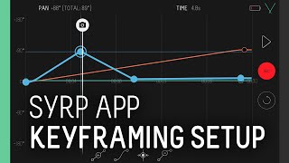 Syrp App  Keyframing Setup Tutorial [upl. by Ainadi]