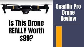 QuadAir ProEachine E58 Drone Review And Test Flight [upl. by Doretta]