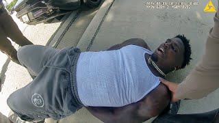 MiamiDade police release bodycam footage of Tyreek Hill being handcuffed and detained [upl. by Whipple140]