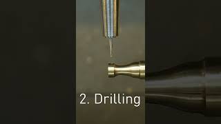 How to get better accurate hole position when micro drilling on round bar [upl. by Jimmy]