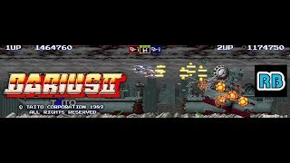 1989 60fps Darius II 2Players ABDGKQW Nomiss ALL [upl. by Coucher]