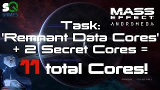 Mass Effect Andromeda 11 Remnant Data Core locations for Peebees Task Data Cores [upl. by Mirth]