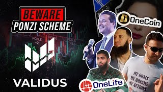 Validus  The PONZI Scheme Sequel of OneCoin and OneLife  Pt 1 [upl. by Zimmer]