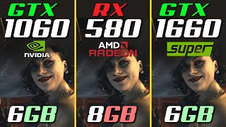 GTX 1060 vs RX 580 vs GTX 1660 Super  Test in 8 Games [upl. by Ssitnerp]