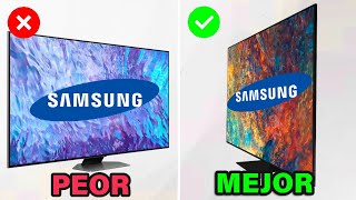 Televisores SAMSUNG Clasificados del ¡PEOR AL MEJOR [upl. by Gabler466]