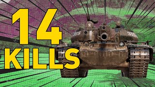 14 KILLS in World of Tanks [upl. by Keli388]