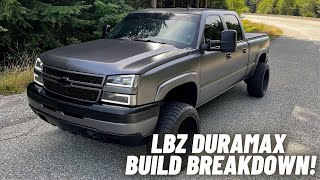 2007 LBZ DURAMAX BUILD BREAKDOWN [upl. by Hubbard]