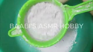 ASMR sifting gymchalk powder PLS SUBSCRIBE 🙏🙏 asmr gymchalk viral powder siftingasmr [upl. by Lardner]