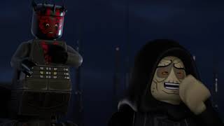 Darth Maul Travels To Darth Sidious On Coruscant Lego Star Wars Terrifying Tales [upl. by Otsugua]