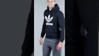 Studio  adidas Originals Trefoil Hoodie [upl. by Acinomal273]