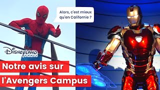 On découvre Avengers Campus à Disneyland Paris après la version Californienne [upl. by Alcine]