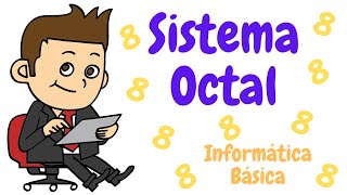 Entenda o sistema numérico de base 8 o sistema Octal Informática Básica [upl. by Wolk]