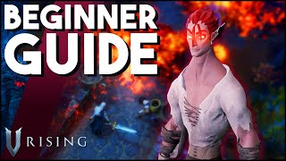 V Rising  A New Players Guide Beginner Tips amp Tricks For Getting Started In V Rising [upl. by Dlareg]