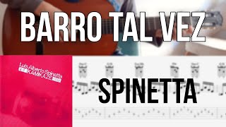 Como Tocar Barro Tal Vez en Guitarra  Spinetta  Tutorial  TAB Partitura [upl. by Nnail]