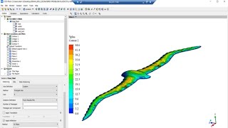 ANSYS FLUENT Training air flow cfd simulation analysis Around a bird [upl. by Ellennej]